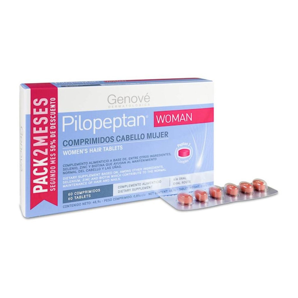 Pilopeptan Woman Pack 2 Meses 60 Comprimidos
