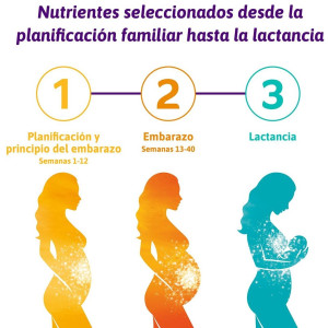 Femibion 3 Multivitaminas Mujer Lactancia Con Ácido Fólico 28Caps + 28Comp