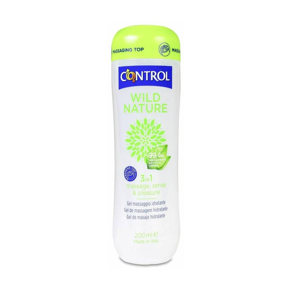 Control Gel De Masaje 3 En 1 Wild Nature, 200 Ml