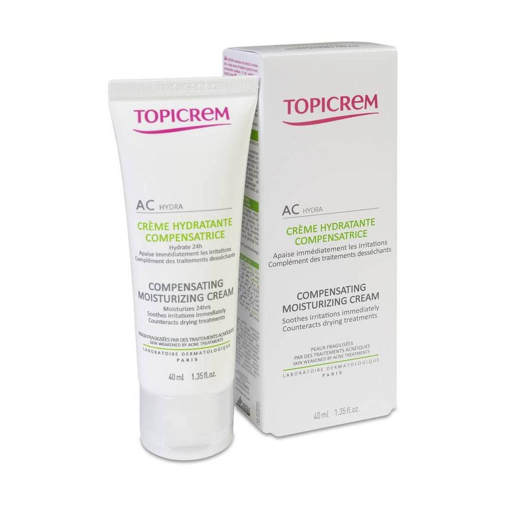 Topicrem Crema Hidratante Compensadora Pieles Grasas 40Ml