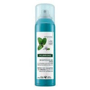 Klorane Champú Seco Detox De Menta Acuática Bio 150Ml