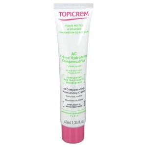 Topicrem Crema Hidratante Compensadora Pieles Grasas 40Ml