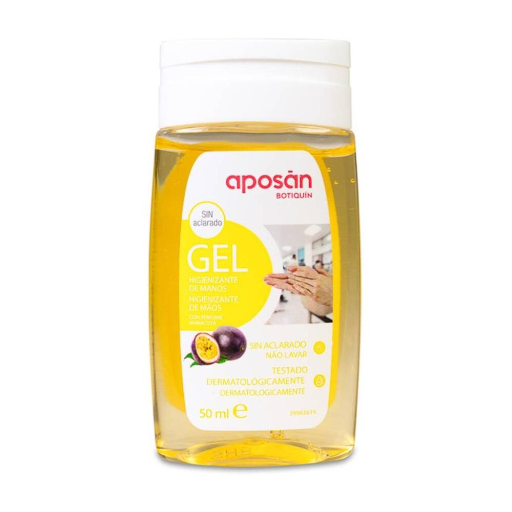 Aposán Gel Hidroalcohólico De Manos Maracuyá, 50 Ml