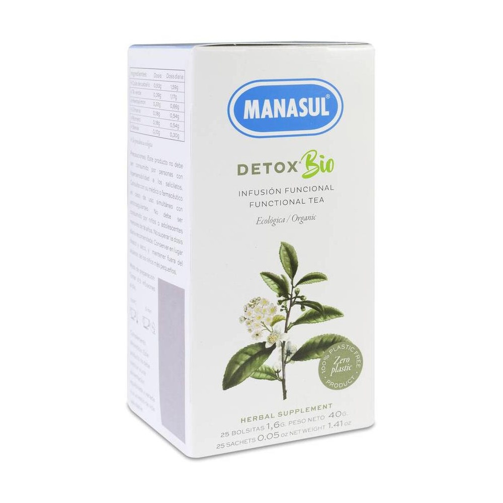 Manasul Detox Infusion 25Bolsitas. Bio
