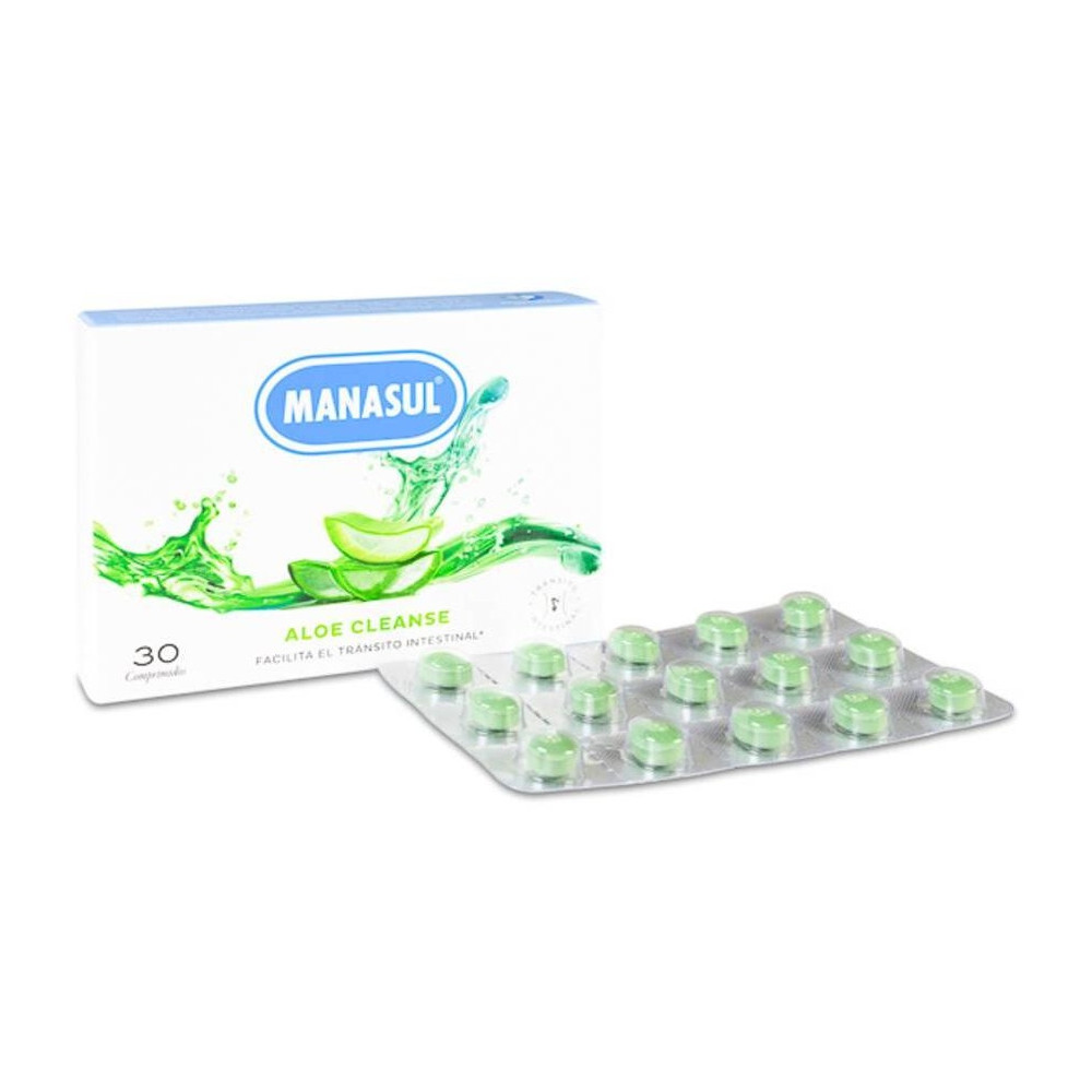 Manasul Aloe Cleanse 30 Comprimidos