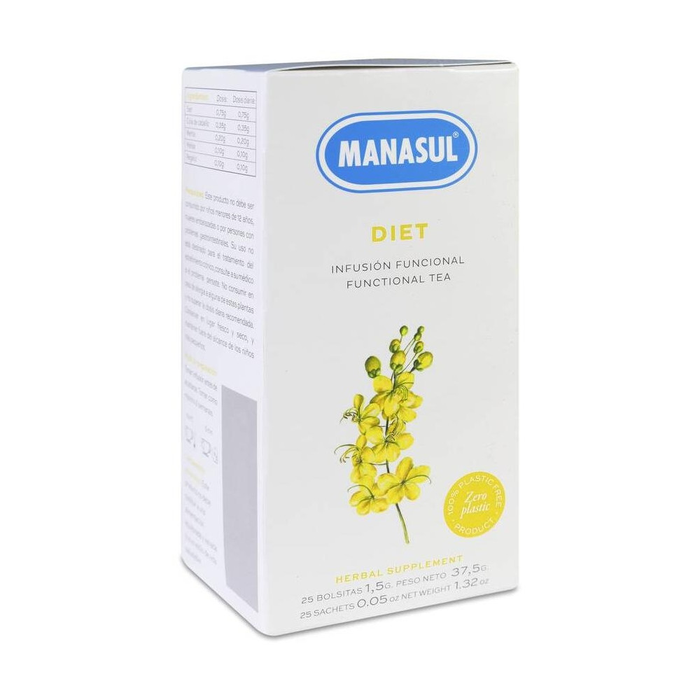 Manasul Diet Infusion 25Bolsitas.
