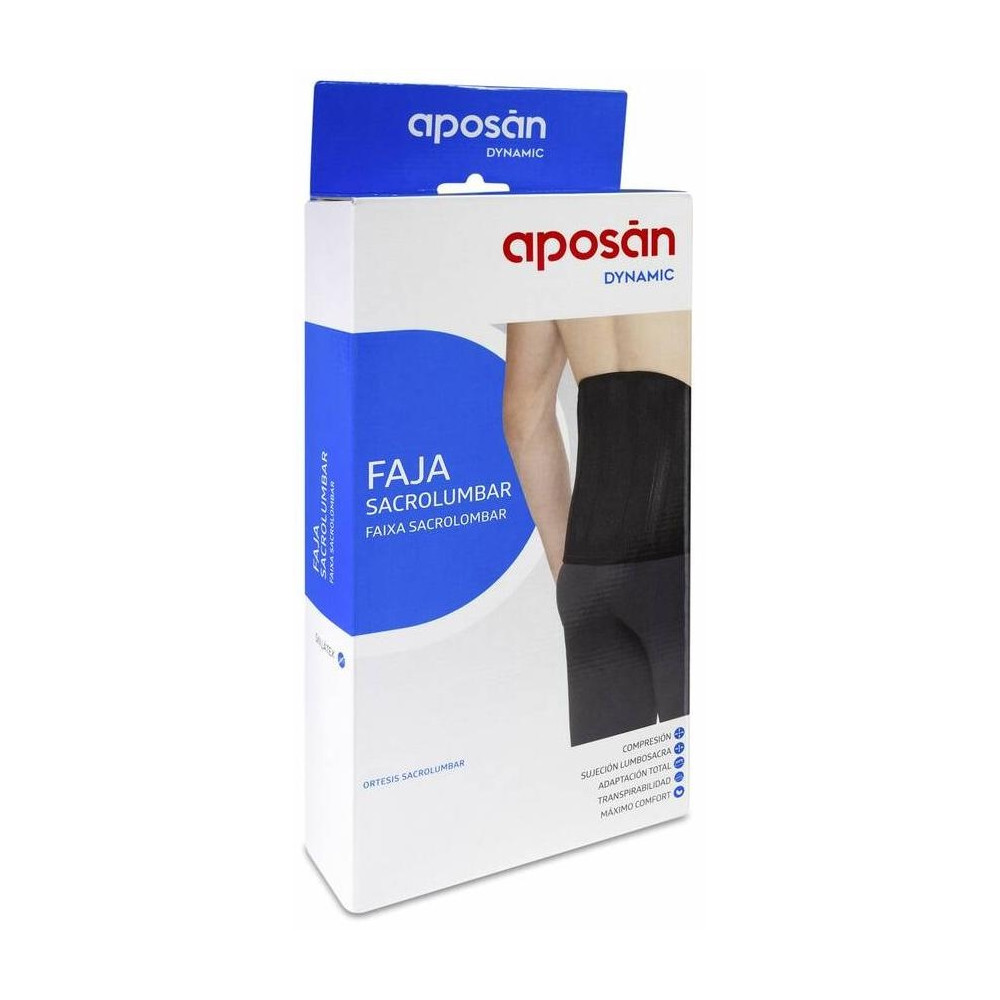 Aposán Dynamic Faja Sacrolumbar Talla L, 1 Ud
