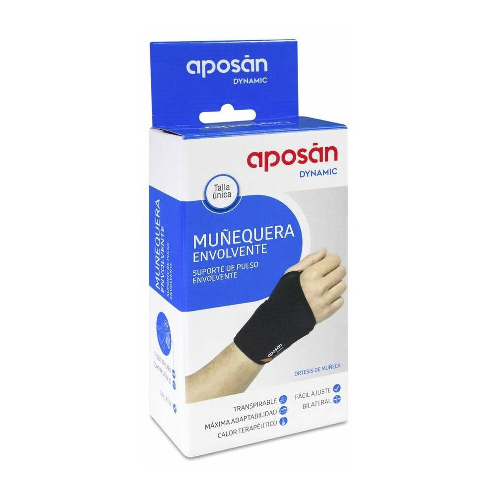 Aposán Dynamic Muñequera Envolvente Talla Única Ambas Manos 1 Unidad