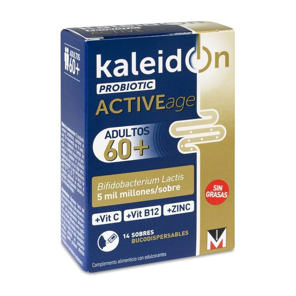 Kaleidon Probiótico Activeage Adultos 60+ 14 Sobres
