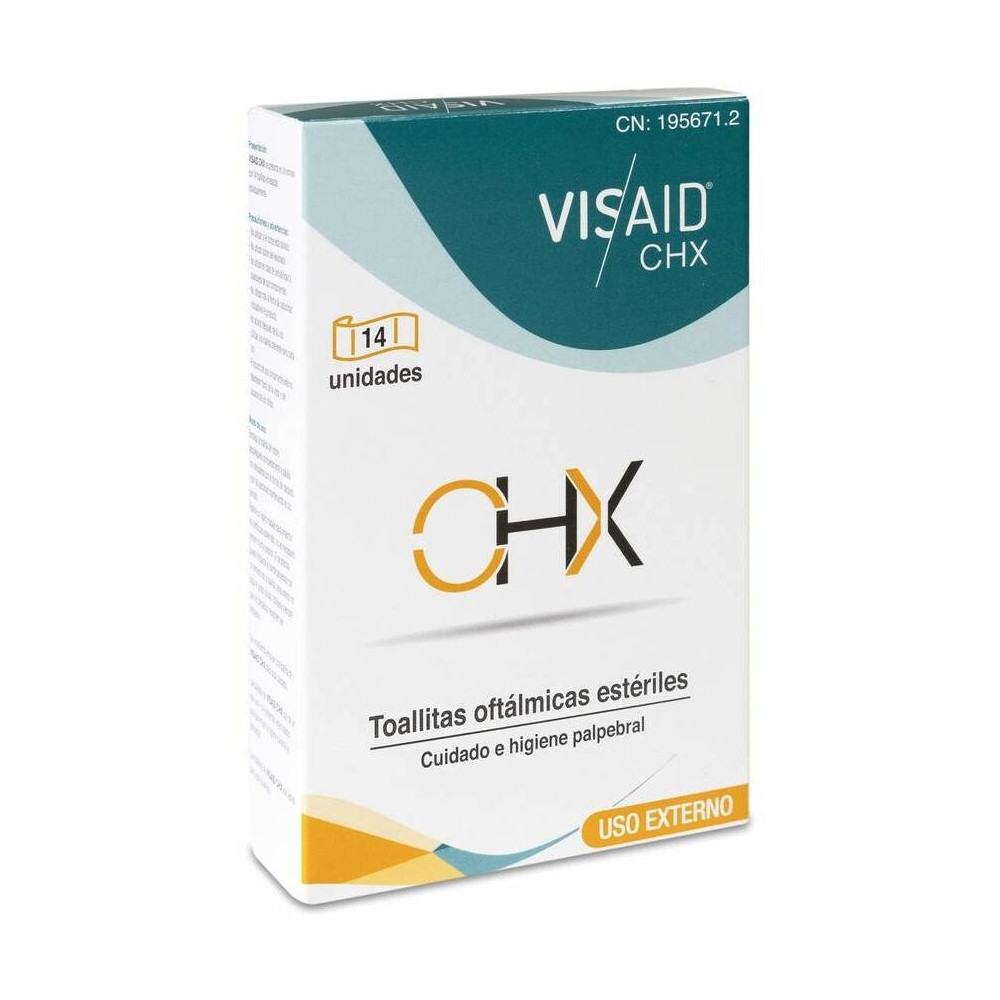 Toallitas Oftalmicas Esteriles Visaid Chx 14 Unids