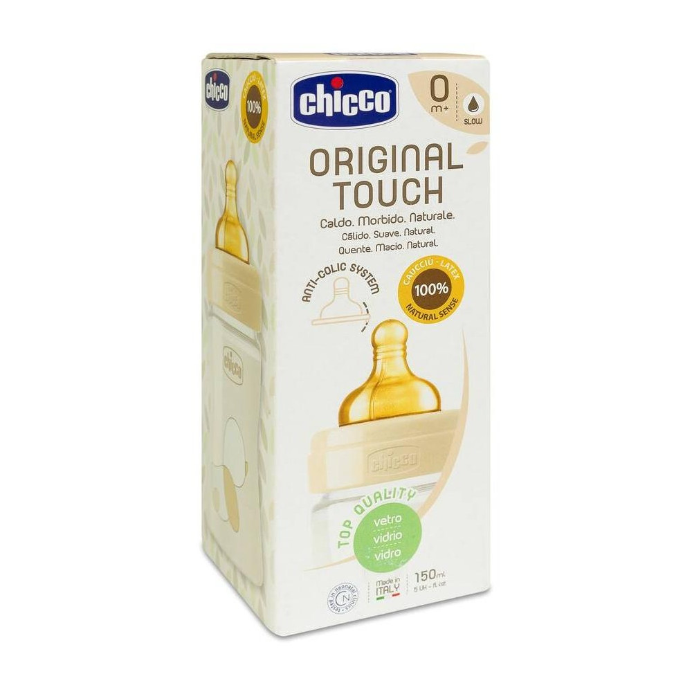 Chicco Biberon Original Touch 150Ml 0Meses Cristal