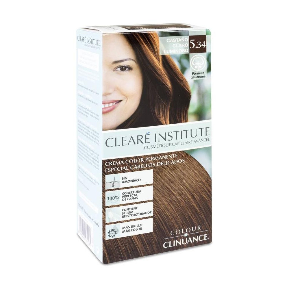 Colour Clinuance Cabellos Delicados 5.34-Castaño Claro Luminoso 1 U