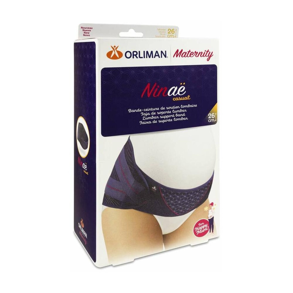 Orliman Faja Soporte Lumbar H26 Omt601, 1 Unidad