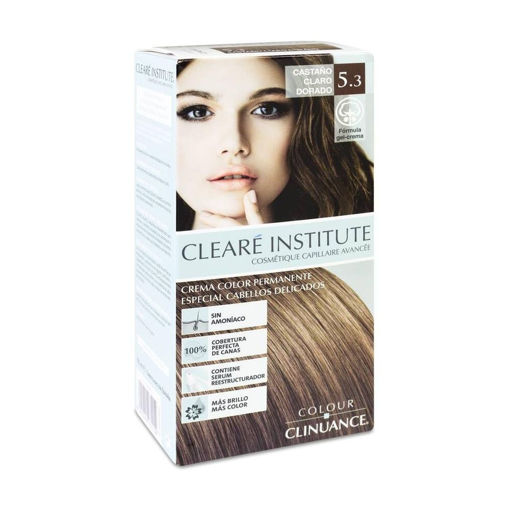 Colour Clinuance Cabellos Delicados 5.3-Castaño Claro Dorado 1 U
