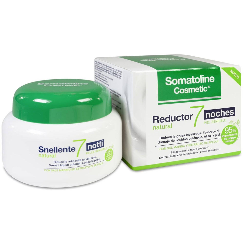 Somatoline Reductor 7 Noches Natural Pieles Sensibles 400Ml
