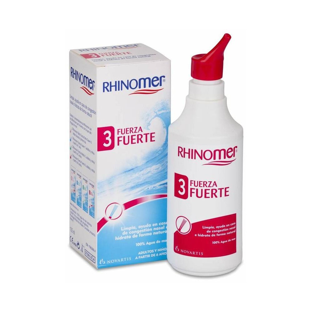 Rhinomer Limpieza Nasal F-3 Nebulizador, 135 Ml