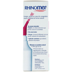 Rhinomer Limpieza Nasal F-3 Nebulizador, 135 Ml