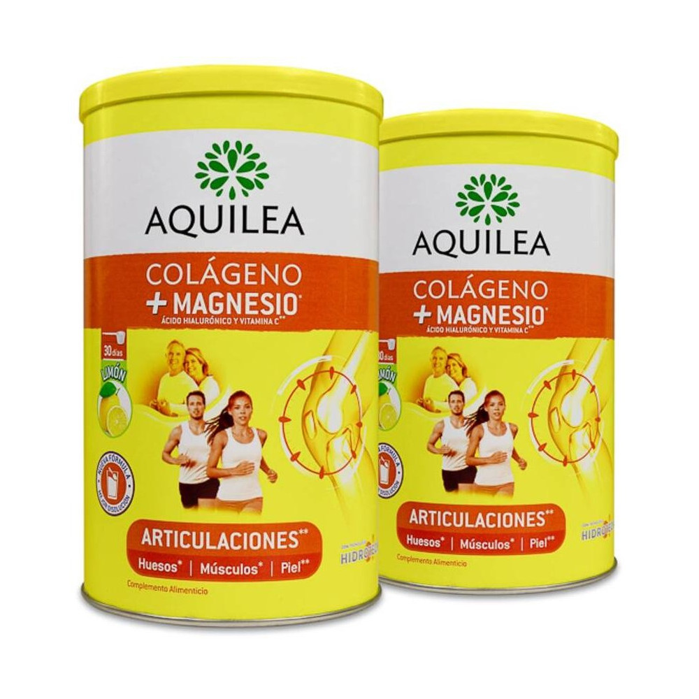 Aquilea Articulaciones Colágeno + Magnesio Sabor Limón 2X375G
