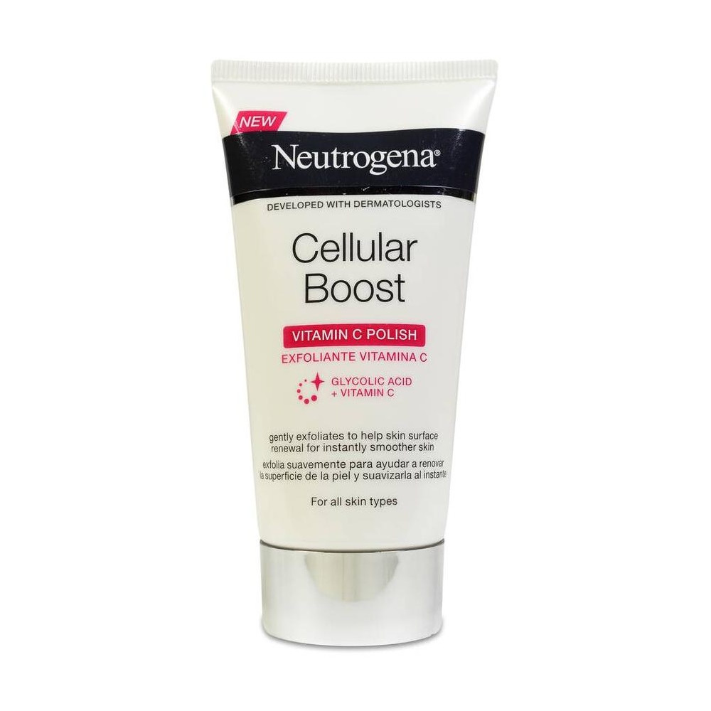 Neutrogena Cellular Boost Exfoliante Vitamina C, 75 Ml