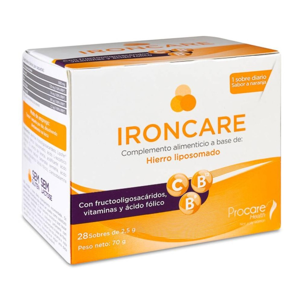 Procare Health Ironcare 28 Sobres 2.5G