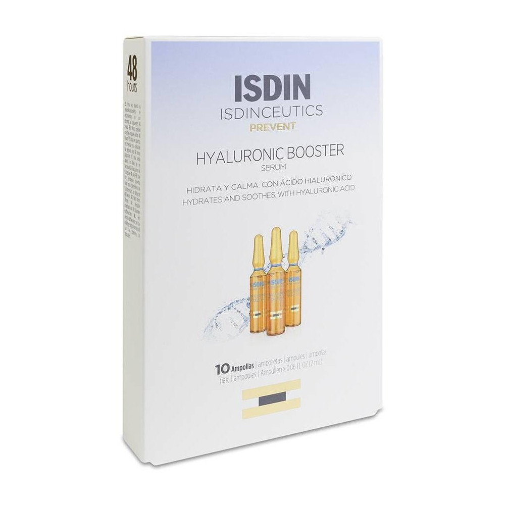 Isdin Hyaluronic Booster Serum, 10 Ampollas X 2 Ml
