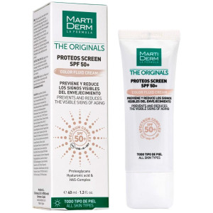 Martiderm The Originals Proteos Screen Spf 50+ Color Fluid Cream 40 Ml