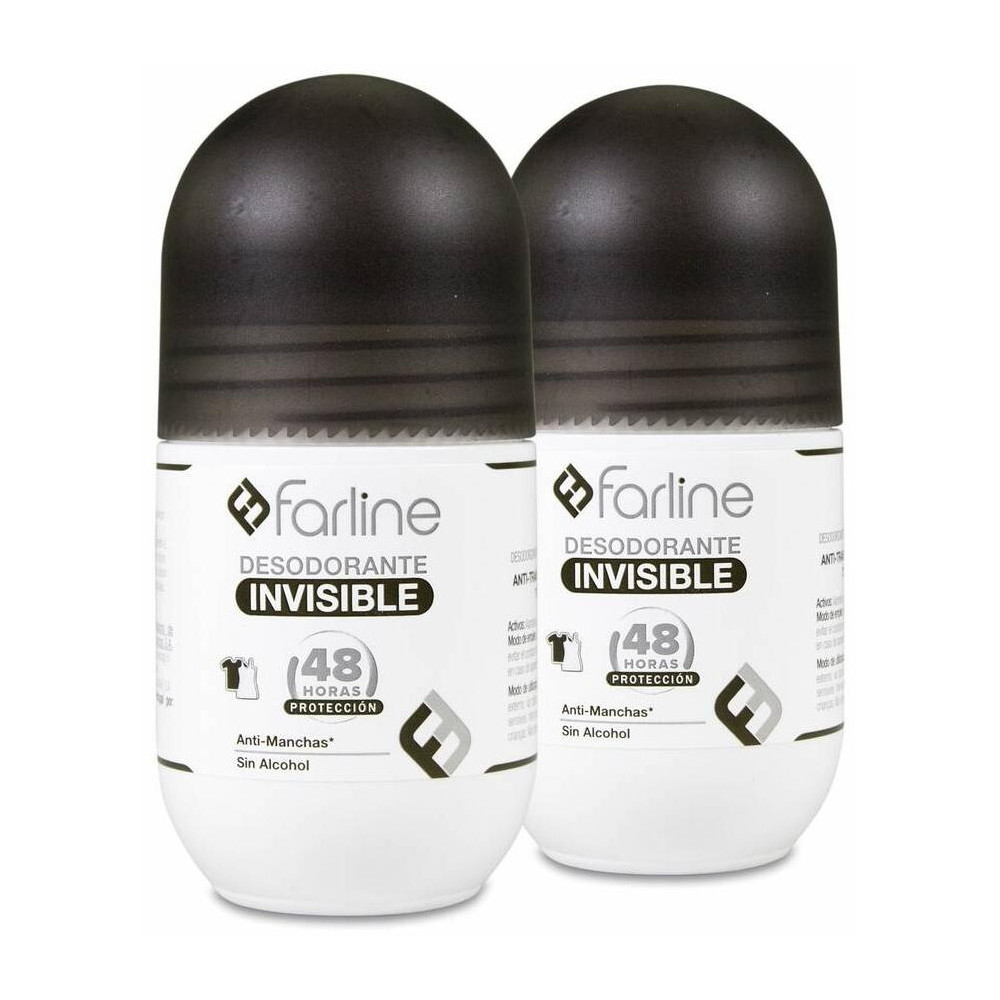 Duplo Farline Desodorante Roll-On Invisible, 1 Ud