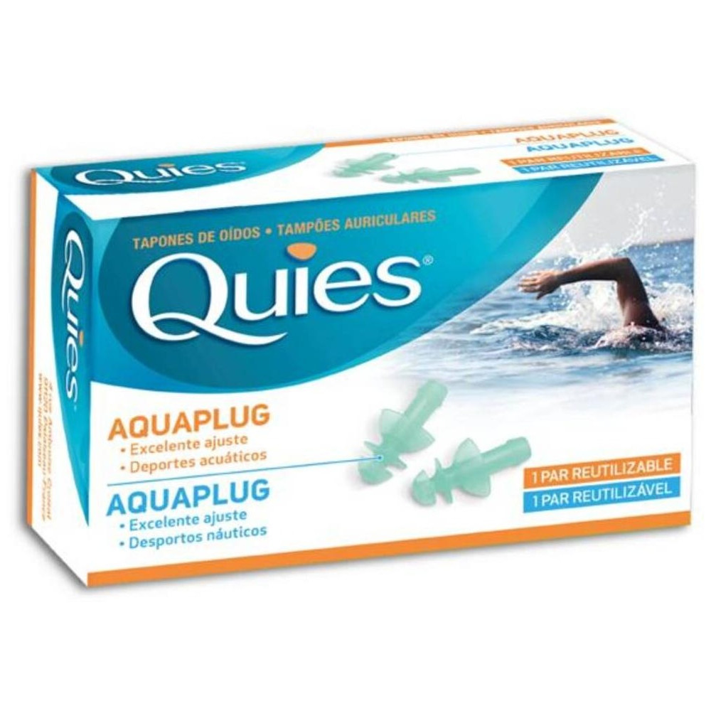 Quies Tapones Aquaplug, 2 Unidades