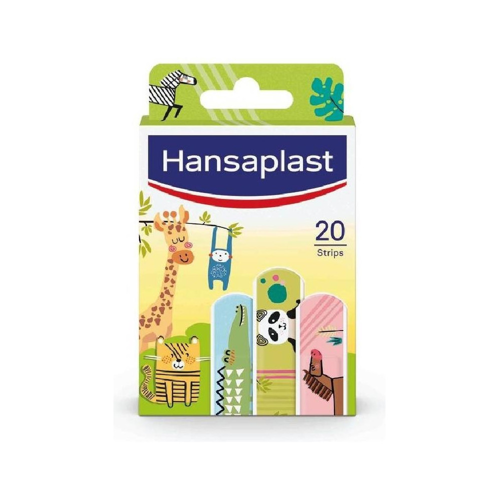Hansaplast Kids Apósitos Animales, 20 Unidades