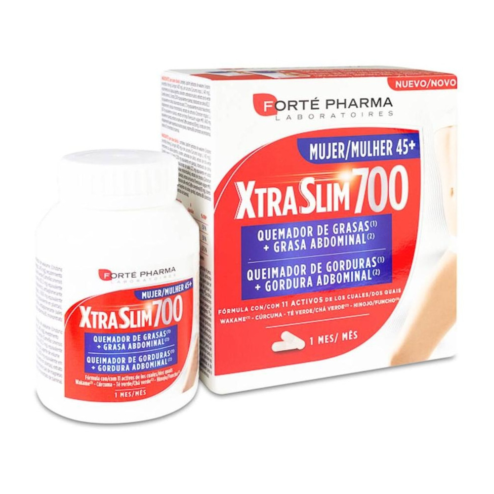 Xtraslim 700 Mujer 45+ Quemador De Grasas 120 Cápsulas