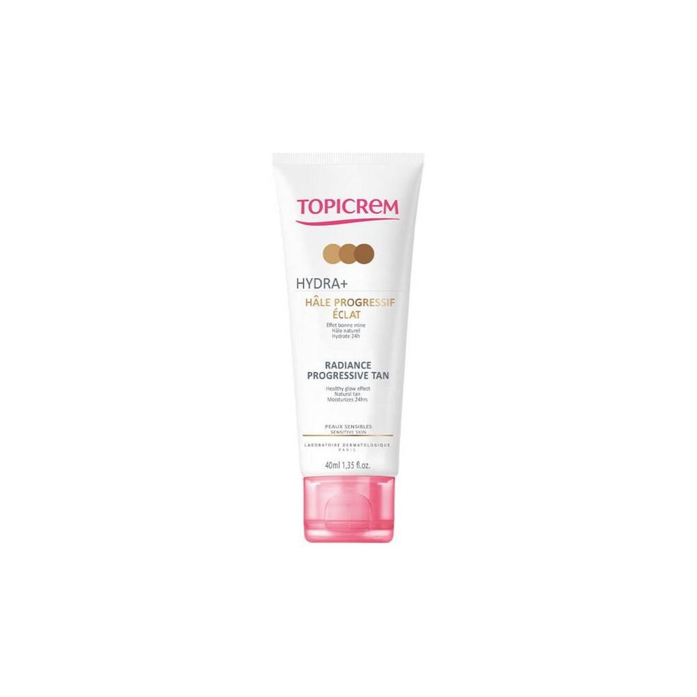 Topicrem Hydra+ Bronceador Progresivo Facial 40Ml