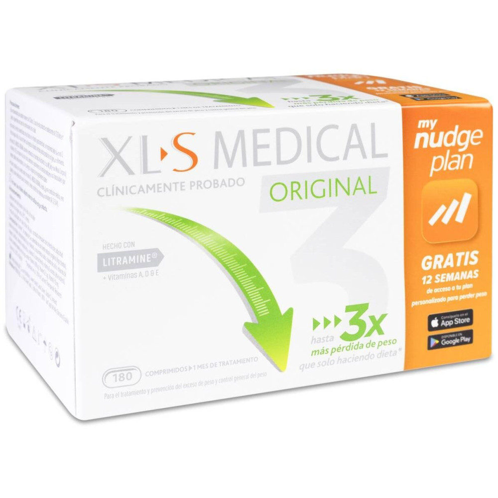 Xls Medical Original Captagrasas 180 Cápsulas