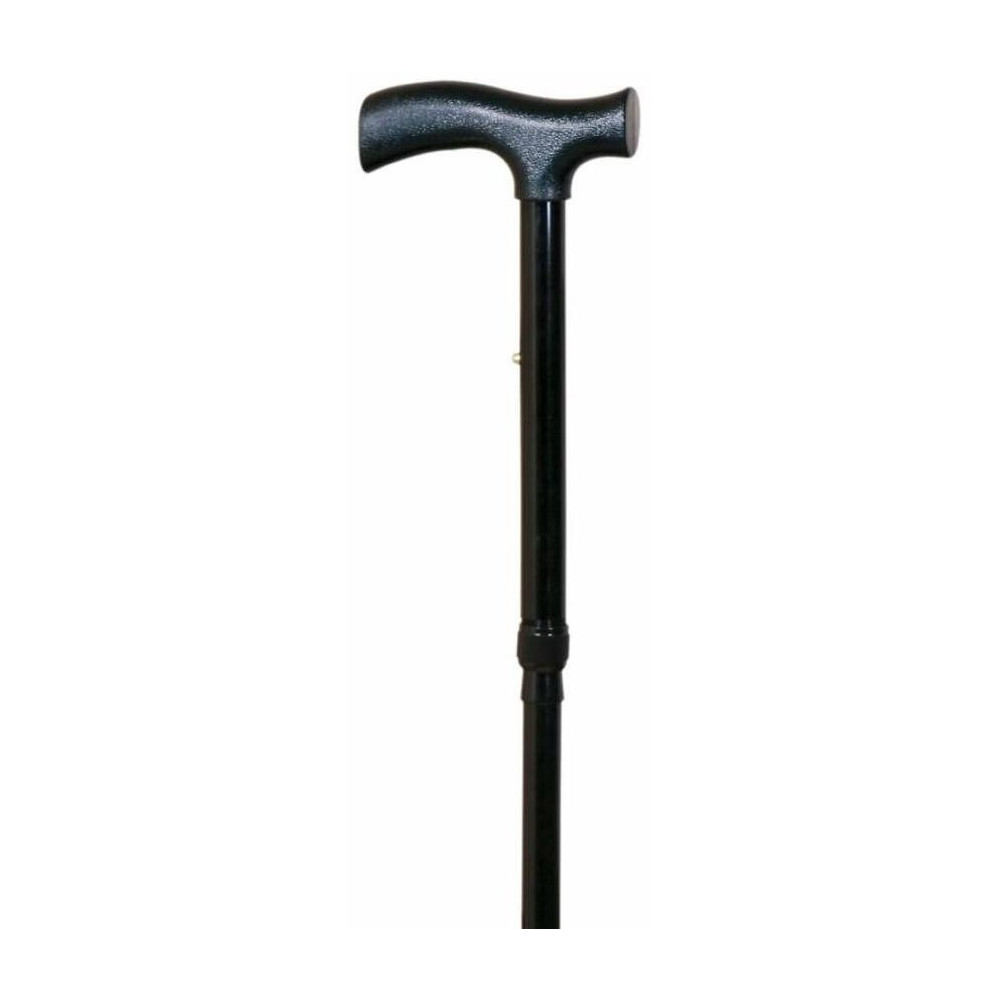 Muletilla Plegable De Aluminio Con Puño De Plástico, 1 Ud