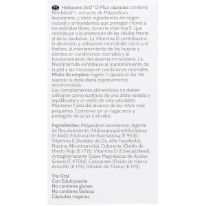 Heliocare 360º D Plus Cápsulas 30Caps