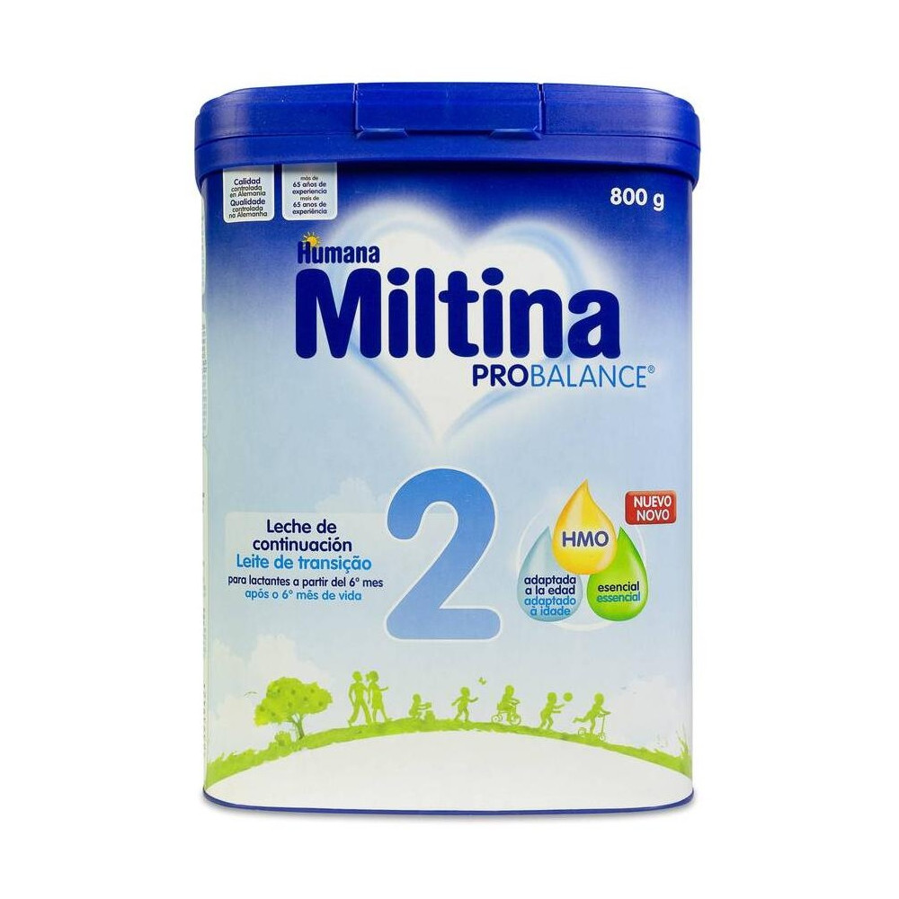 Humana Miltina Probalance Leche De Continuación 2, 800 G