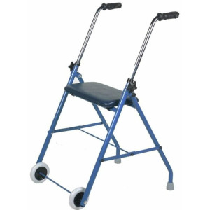 Andador De Acero Con Ruedas...