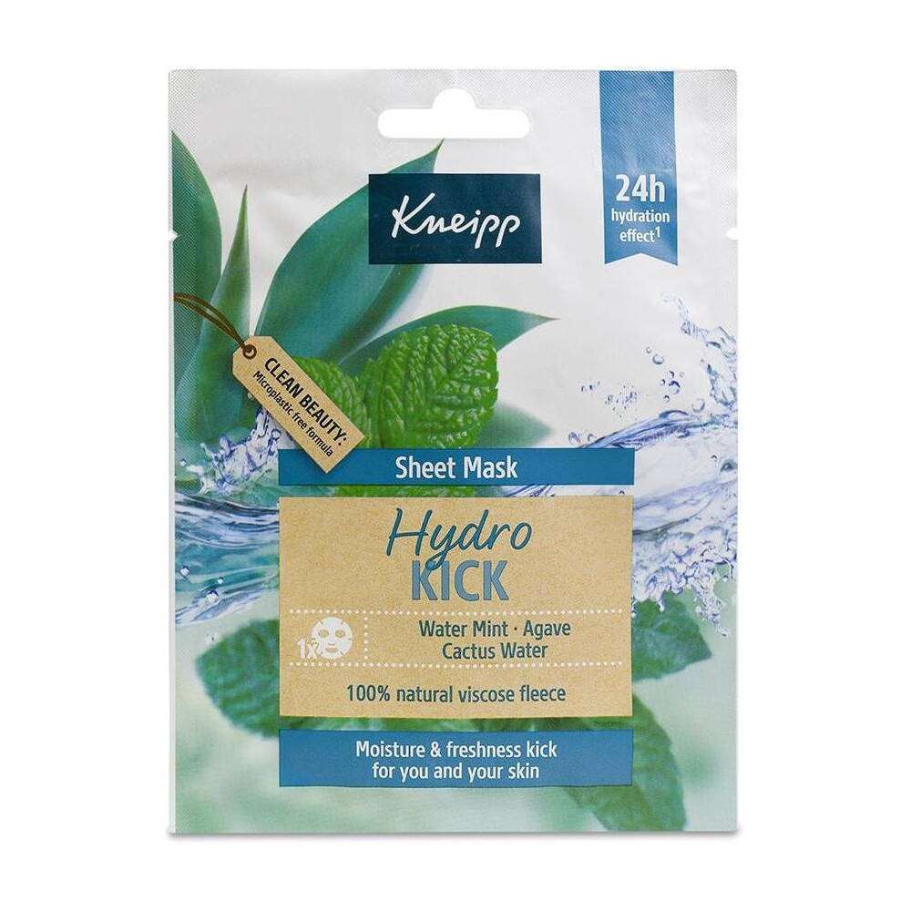Kneipp Sheet Mask Hydro Kick Mascarilla Facial 1 Unidad