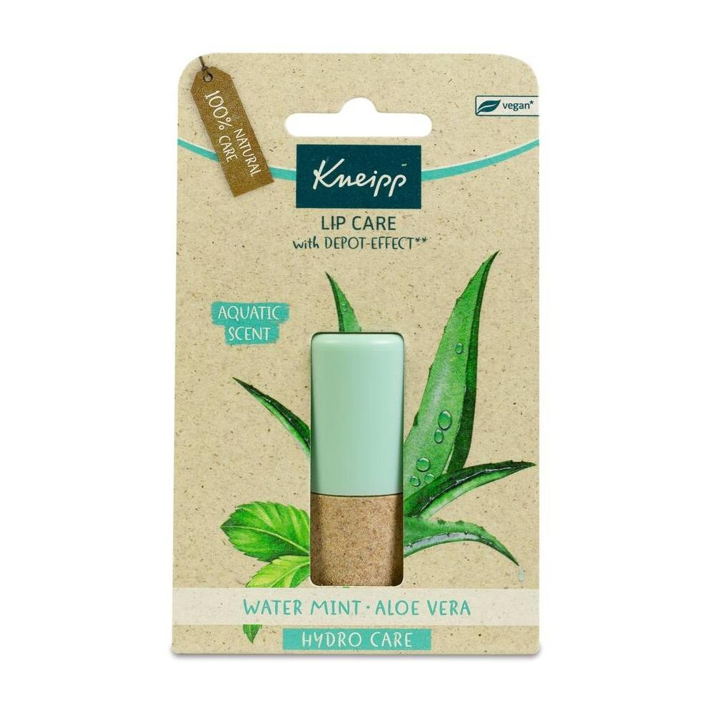Kneipp Bálsamo Labial Hydro Care Aloe Vera Y Menta Acuática 4_7G
