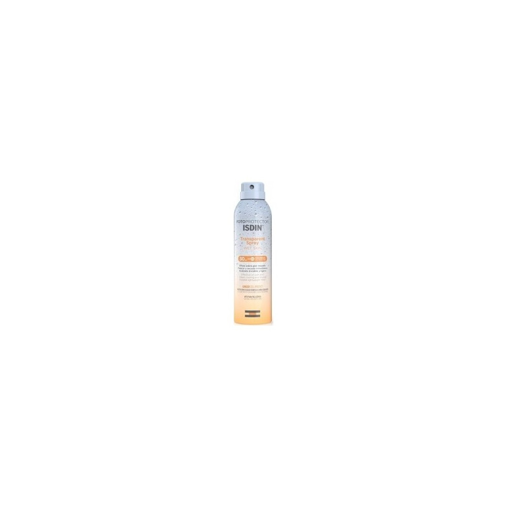 Isdin Fotoprotector Transparent Spray Wet Skin Spf 30, 250 Ml