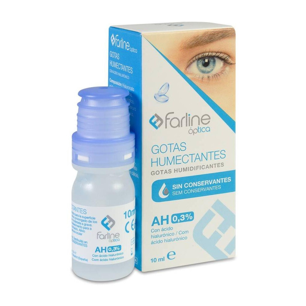 Farline Gotas Humectantes Con Ácido Hialurónico 0,3% 10Ml
