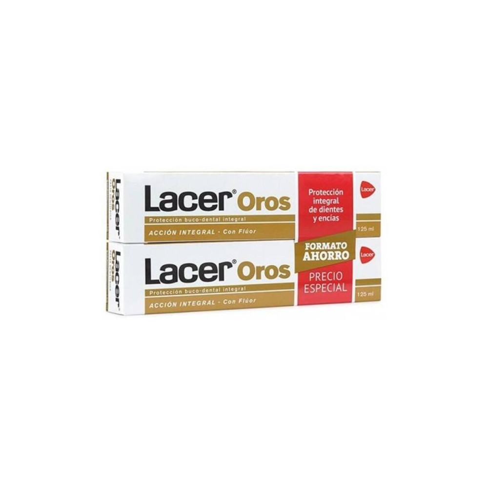Lacer Laceroros Acción Integral Pasta Dentífrica 2X125Ml
