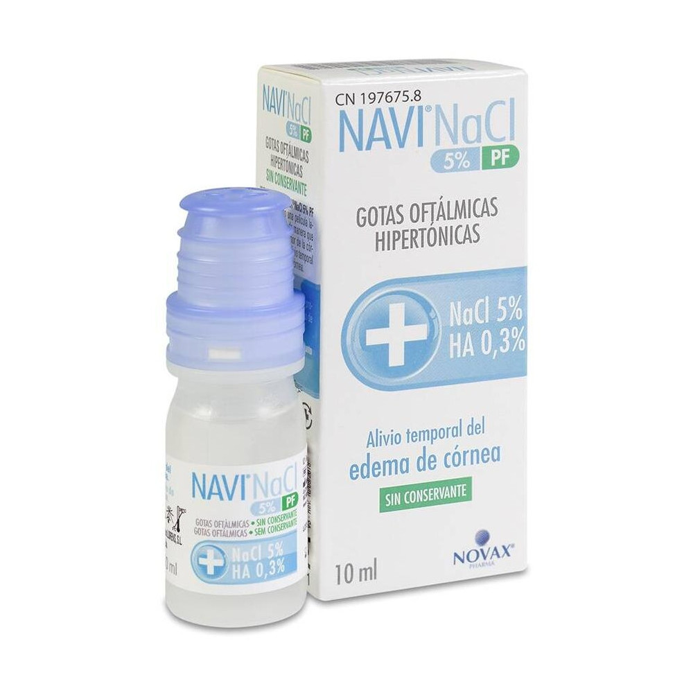Navi Nacl 5% Pf Solución Oftálmica 10Ml