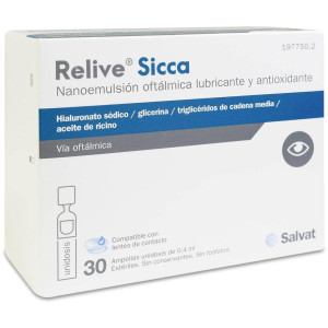 Relive Sicca, 30 Ampollas...