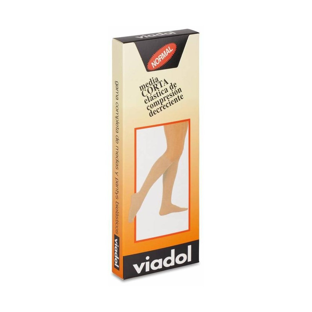 Viadol Media Corta Compresión Normal Talla 5, 1 Ud