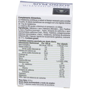 El Naturalista Tranquinatur Sueño Plus, 48 Cápsulas