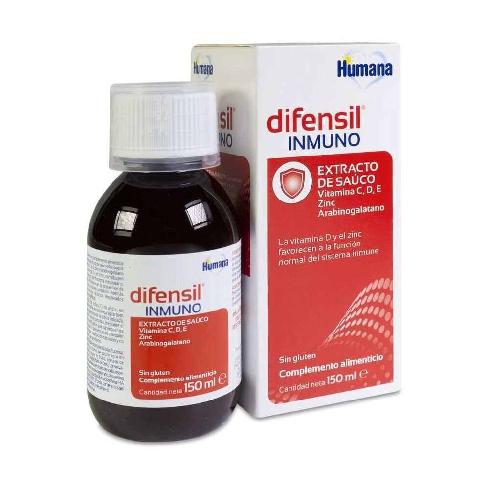 Humana Baby Difensil Inmuno Jarabe, 150Ml
