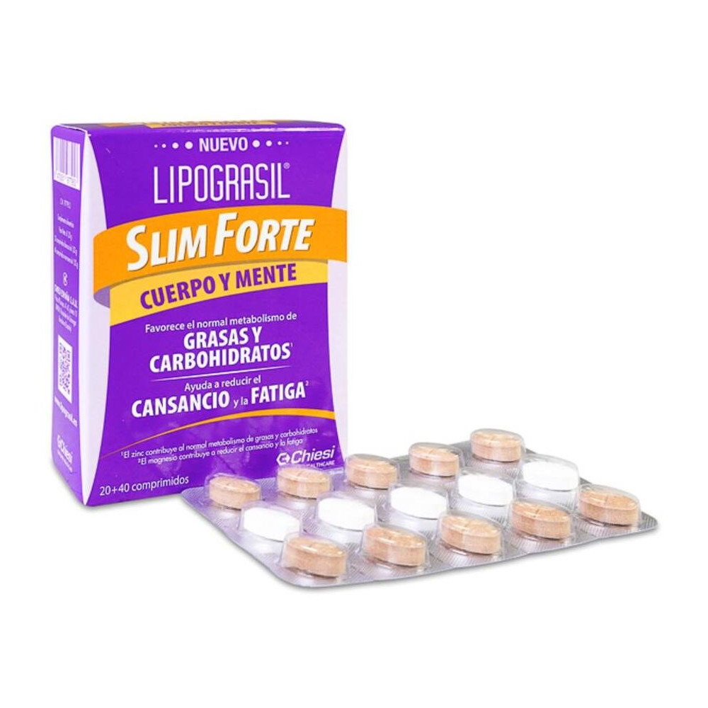 Lipograsil Slim Forte Cuerpo Y Mente 20+40Caps