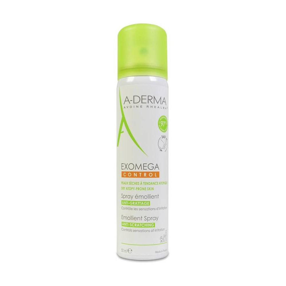 A-Derma Exomega Control Anti-Rascado Spray Emoliente 50Ml