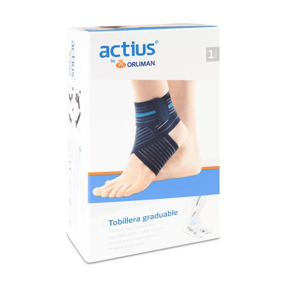 Actius Tobillera Elástica Graduable Ace902 Talla 2 20-23Cm 1Ud