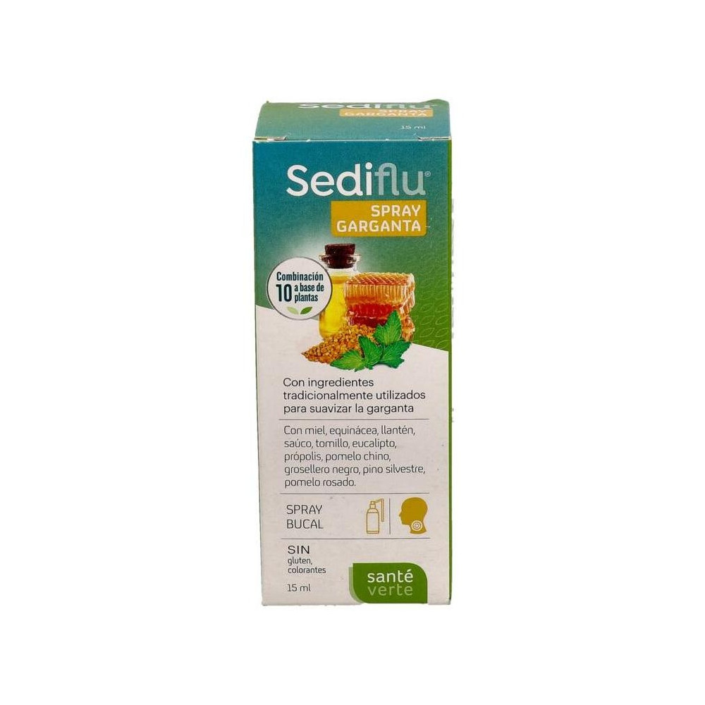 Santé Verte Sediflu Spray Garganta, 15 Ml